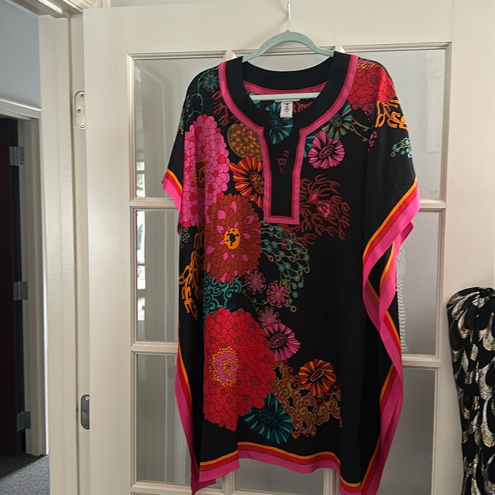 Trina Turk silk floral dress— XS/S